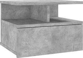 Szafka nocna ścienna w kolorze szary beton H7-F81