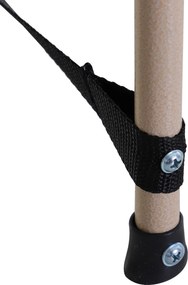 Outsunny Łóżko Kempingowe, Składane, Odporna na Warunki Atmosferyczne, z Torbą, 190 x 68 x 52 cm, Szare