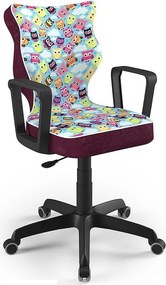 Krzesło obrotowe Norm Black rozmiar 5 (146-176,5 cm) wzory