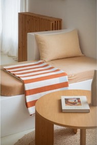 Pomarańczowy koc 160x200 cm Onu – noo.ma