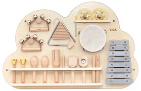 Viga drewniana tablica muzyczna zestaw 12 instrumentów perkusyjnych