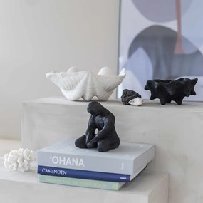 Figurka z żywicy polimerowej (wysokość 15 cm) Meditating Man – Mette Ditmer Denmark