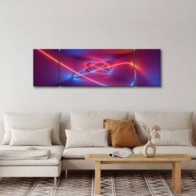 Obraz nowoczesnej abstrakcji (170x50 cm)