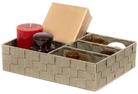 Compactor Organizer na bieliznę i dodatki TEX 32 x 25 x 8 cm, taupe