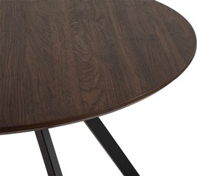 Okrągły stół w dekorze orzecha ø 120 cm Rivo – Bonami Essentials