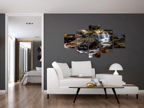Obraz skalistego strumienia (125x70 cm)
