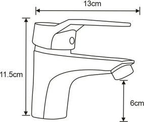 Mexen Caro R62 zestaw wannowy, czarny - 746603R62-70