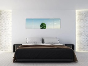 Obraz drzewa na łące (170x50 cm)
