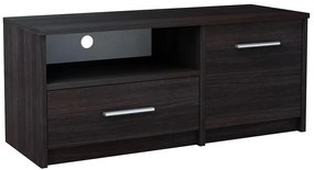 Szafka RTV pod telewizor z szufladą i drzwiczkami wenge Z9-R03