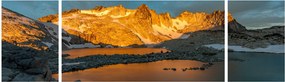 Obraz krajobrazu wysokogórskiego (170x50 cm)