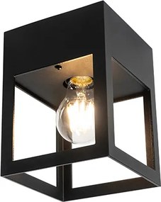 Nowoczesna lampa sufitowa czarna - Cela