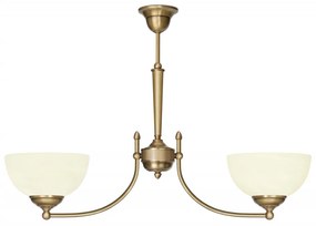 2-punktowa złota klasyczna lampa wisząca Y-S2AC