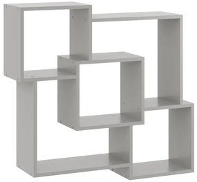 Szara minimalistyczna półka ścienna - Erick