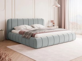 Łóżko tapicerowane z pojemnikiem na pościel Sunita XI
