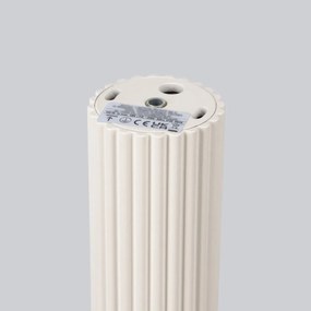 Plafon KARBON 60 beżowy ryflowany SOLLUX  LIGHTING