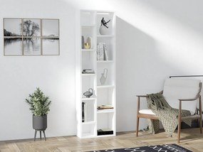 Półka z płyty MDF melaminowej – wys. 150 cm – szer. 44,4 cm – biała