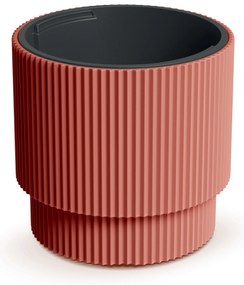 Donica ogrodowa z wkładem Milly 39,5 x 39,5 x 37,5 cm miedziany PROSPERPLAST
