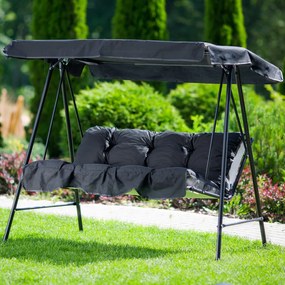 Poduszki z daszkiem na huśtawkę 138 cm Tora D002-07PB PATIO