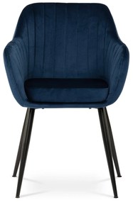 Zestaw krzeseł do jadalni PIKA BLUE4, 2 szt.