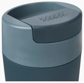 Anytracytowo-granatowy kubek podróżny 450 ml Sipp – Joseph Joseph