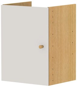 Szary element regału modułowego 33x43,5 cm Z Cube – Tenzo