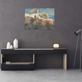 Obraz - William Stanley Haseltine, Santa Maria a Cetrella, Anacapri, reprodukcje (70x50 cm)