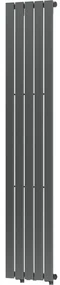 Mexen Boston grzejnik dekoracyjny 1800 x 376 mm, 740 W, antracyt - W213-1800-376-01-66