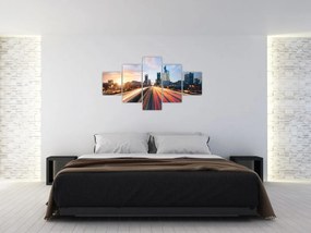 Obraz - Droga wielkiego miasta (125x70 cm)
