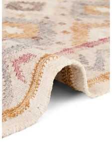 Kremowy chodnik z juty tkany ręcznie 80x200 cm Roya Imani – Elle Decoration