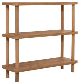 Naturalny regał w dekorze sosny 80x75 cm Step – Kalune Design