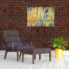 Obraz - Złoty wzór (70x50 cm)
