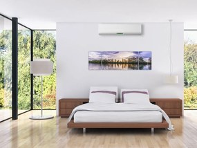 Obraz jeziora (170x50 cm)