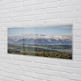 Panel szklany do Kuchni Potęga Wysokich Gór
