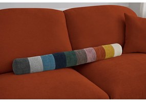 Pomarańczowa rozkładana sofa 235 cm Cezanne – Bobochic Paris