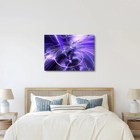Obraz abstrakcji technicznej (70x50 cm)