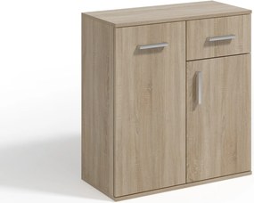 Komoda GIACOMO I 75 cm do Salonu Sypialni z Szufladą Dąb sonoma
