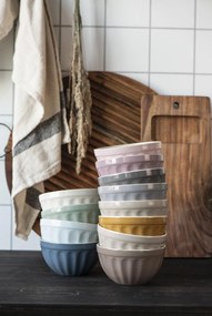 IB Laursen Cermaiczna miska kremowa MYNTE BUTTER CREAM