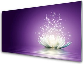 Panel Szklany do Kuchni Mistyczny Lotos W Pełni