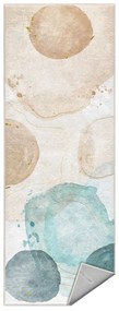 Kremowo-turkusowy chodnik odpowiedni do prania 80x200 cm Puddle – Mila Home