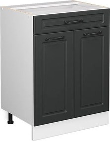 Szafka dolna do kuchni antracytowy domek wiejski 60x46x81.6 r-line
