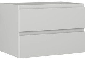 Mexen Orio szafka łazienkowa podumywalkowa 70 cm, 2 szuflady, szara mat - 91A10-07047-2-BFF62