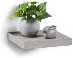 Półka wisząca na ścianę z MDF, dł. 25 cm