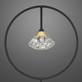 Lampa stołowa z akrylowym diamentem Tiffany 1