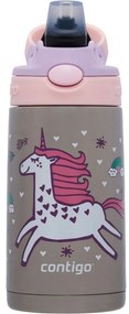 Contigo Dziecięca butelka termiczna Easy Clean 380 ml Strawberry Unicorn