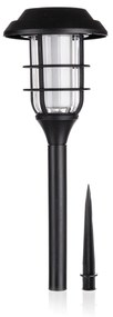 Happy Green Lampa solarna 11,8 x 42,7 cm, czarny