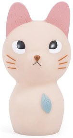 Jasnoróżowa lampa dziecięca ø 8,5 cm Cat – Moulin Roty