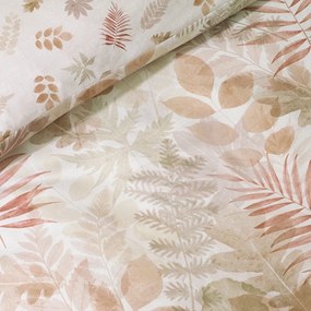 Brązowa pościel dwuosobowa 230x220 cm Autumn Leaves – Catherine Lansfield