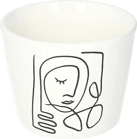 Osłona na doniczkę Face I 8cm
