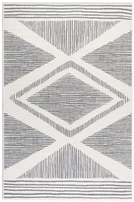 Dywan zewnętrzny dwustronny Gemini szaro-kremowy 120 cm x 170 cm