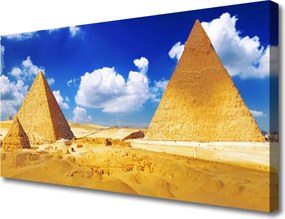Zdjęcie na płótnie Piramidy na Pustyni Giza